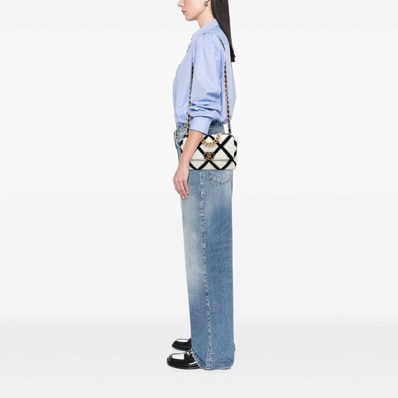 Pre-Loved Chanel Medium Crochet Calfskin 19 Flap - Picture 7 of 7